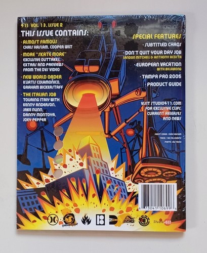 Skateboard (DVD/Poster) 411VM 13.2 Edición Haslam. - Imagen 6 de 7