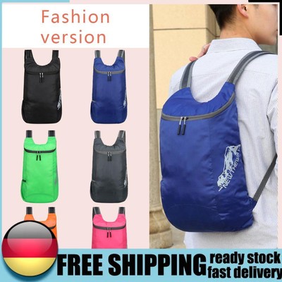 Foldable Backpack Waterproof Collapsible Day Packs Multifunctional for Men Women