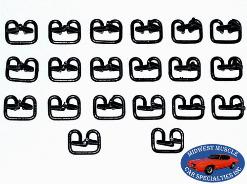 Door Seal Weatherstrip Clips A B C E Body Fits Chrysler Dodge Plymouth - Foto 11