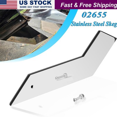 02655 Skeg Protector Fix Damaged Skeg for Mercruiser Mercury Suzuki Yamaha