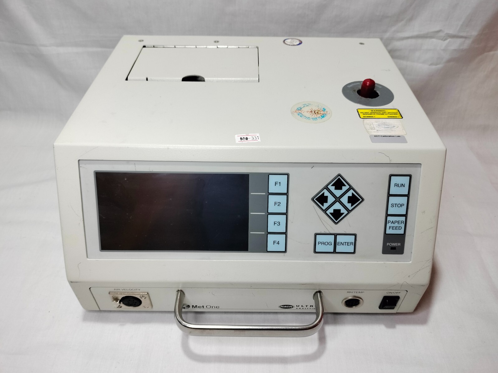 MET One Hach Ultra Analytics 3313 Particle Counter w/ Accessories