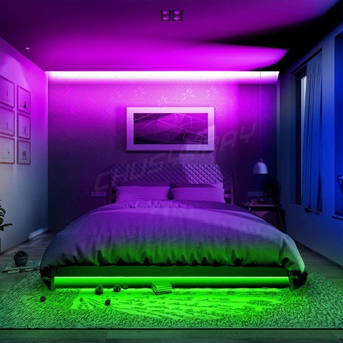 Tira De Luces 300 LED 10M RGB 32.8FT Tiras Luz Para Decoracion Habitacion Cuarto - Picture 7 of 12