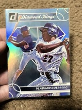 2023 Donruss Baseball Base Diamond Kings Vladimir Guerrero BLUE FOIL - Expos