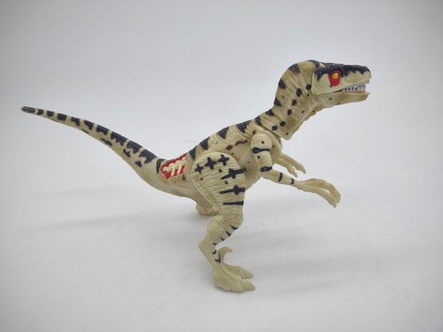 Vintage Jurassic Park III JP3 Re-Ak-Tak Electronic Raptor & Dilophosaurus - Foto 8 di 10