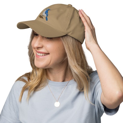 Blue Jay Embroidered Bird hat - Picture 11 of 114