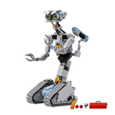 1310 PCS MOC Johnny 5 Robots Building Blocks Short Circuit 2 Robots Model Bricks
