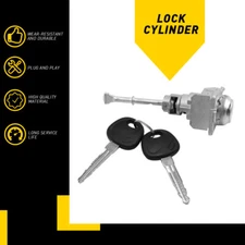 Front Left Driver Side Door Lock Cylinder Keys w/ for 2017-2020 Hyundai Elantra