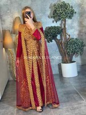 SALE New Premium Quality Craftsmanship Moroccan Dubai Kaftan Farasha Abaya Dress