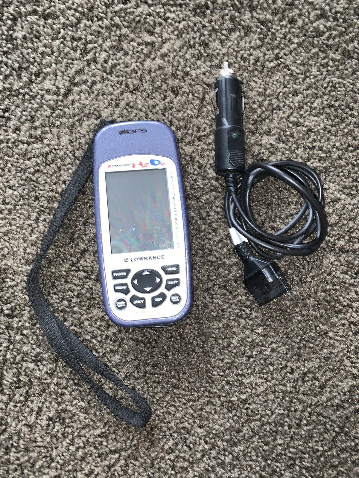 Lowrance iFINDER H2OC Handheld GPS Color W/ Minn LakeMaster Card Ice