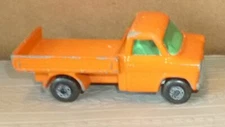 Vintage LESNEY Matchbox no 66 FORD TRANSIT orange Truck toy car 1977 England