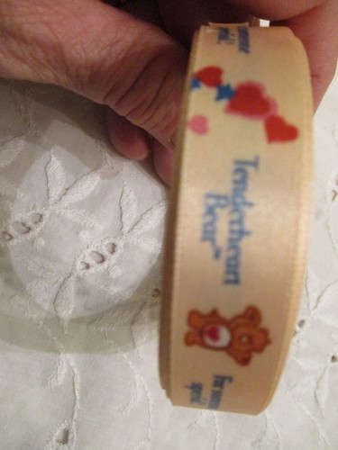 Neu aus altem Lagerbestand Vintage 5 Jahre Rolle Band Tenderheart Care Bär für jemanden Besonderen 5/8 Zoll W - Bild 3 von 7