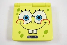 Nintendo Game Boy Advance GBA SP Custom Spongebob Yellow System AGS 001 NEW