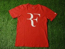 ROGER FEDERER RF NIKE ORIGINAL 2010 SWISS TENNIS MEN TEE SHIRT JERSEY SIZE S
