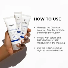 IMAGE Skincare, Clear Cell 3-Step Introductory Regimen Set for Clear Pores an...