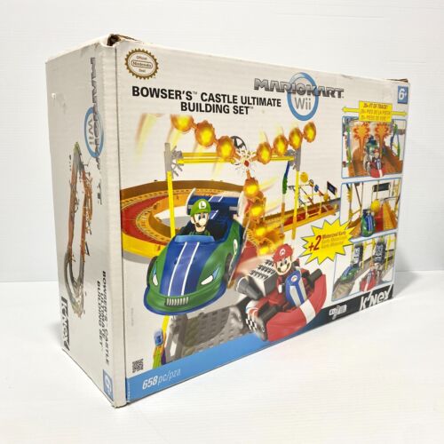 K'NEX Mario Kart Wii Bowser's Castle Ultimate Building Set - Free Postage - Picture 2 of 9