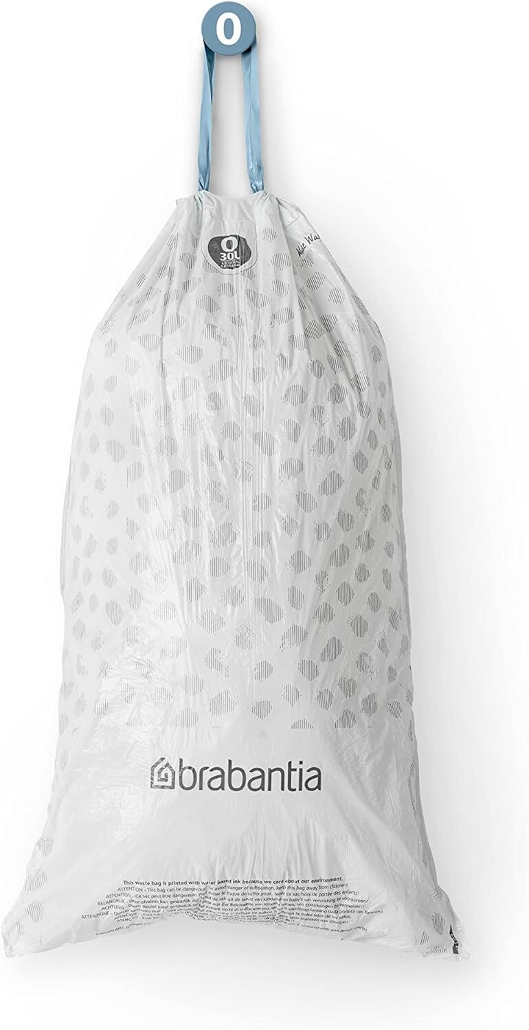 Brabantia 138485 PerfectFit Bin Liners Multipack (Size O/30 Litre