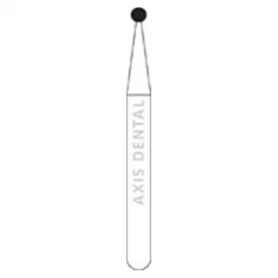 Kerr Dental NTI Diamond M801-010 FG 5pk Round Ball 801-010M Medium Grit