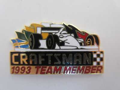 Pin Werkzeuge Craftsman Tools 1993 Autorennen racing cars USA Sears