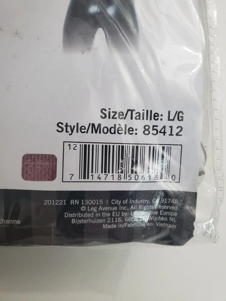 Leg Avenue - Gatito Malvado - Disfraz Talla Adulto - Negro - Grande - Traje de Gato Foto 2 de 4