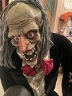 Grandin Road Ventriloquist with dummy no box Retired Halloween Animatronic — photo 10