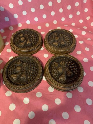 Vintage 70s Burlington Coffee, Tea, Sugar, & Flour Avocado Green Canisters - Picture 5 of 6