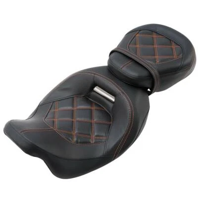 Driver Passenger Pillion Seat For Harley Touring CVO Road Street Glide 2009-2023 - Image 1 of 4