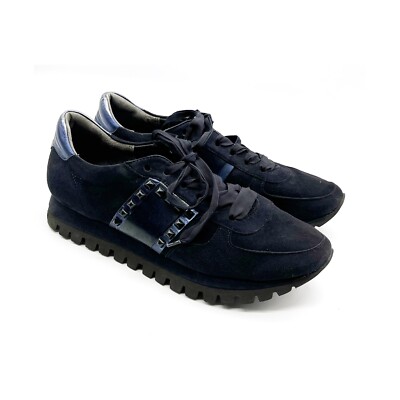 Kennel & Schmenger Schuhmanufaktur Sneaker Studs Dark Blue Suede  EU 41 / 42