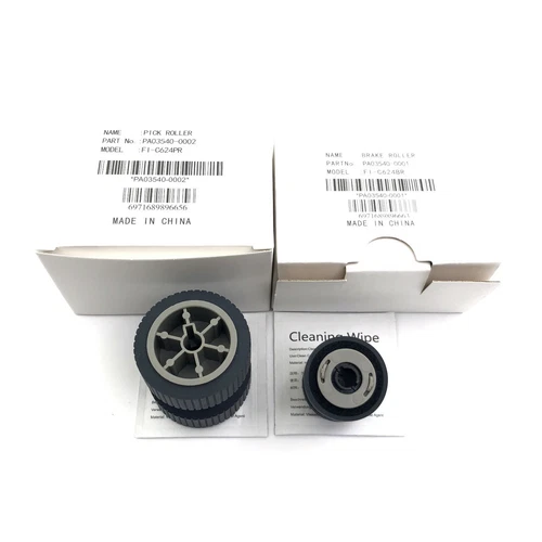 PA03540-0001 PA03540-0002 For Fujitsu Fi-6130 6140 6230 6240 Brake Pickup Roller - Picture 1 of 5