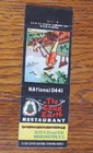 GOOD EARTH CHINESE FOOD MATCHBOOK COVER: WASHINGTON, DC 1940s MATCHCOVER -A8