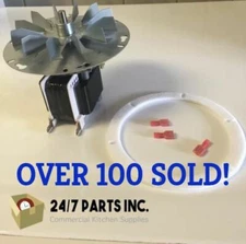 Englander Pellet Stove Combustion Exhaust Blower Motor 4 3/4" Paddle PU-076002B 