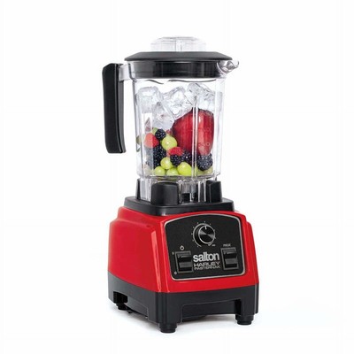 Salton Compact Power Blender 1.2 L/Qt - Red  6 Blade Blending System Compact