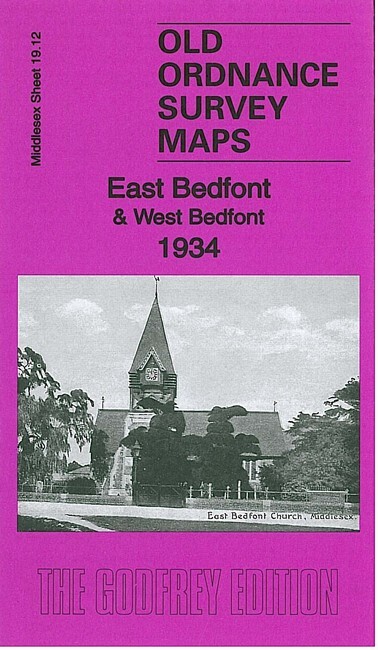 East Bedfont & West Bedfont 1934  Middlesex Sheet 19.12 by Tony Painter