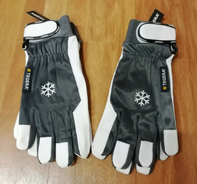 2 Paar Ejendals Tegera 117 Winterhandschuhe Gr. 11  XXL Leder Arbeitshandschuhe 