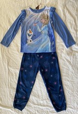 Girl  s Disney Frozen Elsa Olaf 2-Piece Pajama Set Size 6 NWT