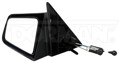 Fits 1986-1994 Pontiac Sunbird Door Mirror Left Dorman 1987 1988 1989 1990 1991 - Picture 3 of 5