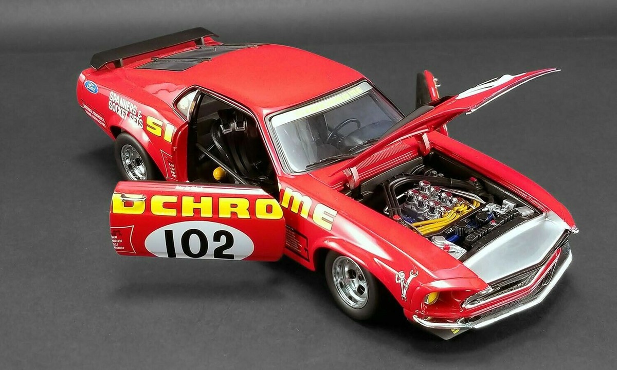 1/18 Sidchrome 1969 Trans Am Mustang #102 Limited Edition | eBay