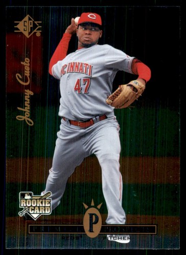 2008 Upper Deck Timeline Johnny Cueto RC Cincinnati Reds #337