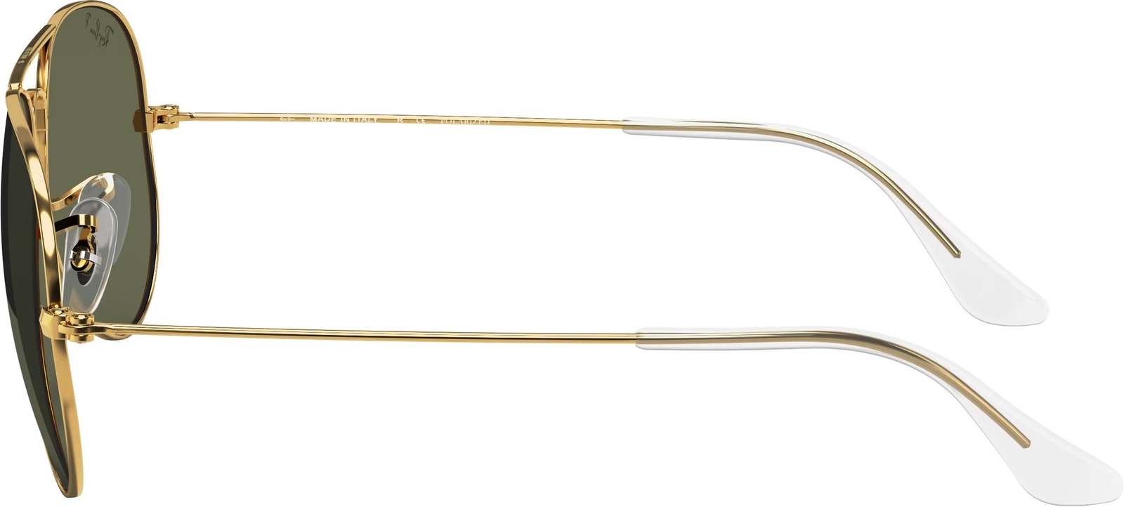 RayBan Aviator Large Metal Sunglasses, Gold Frame, B15 Brown