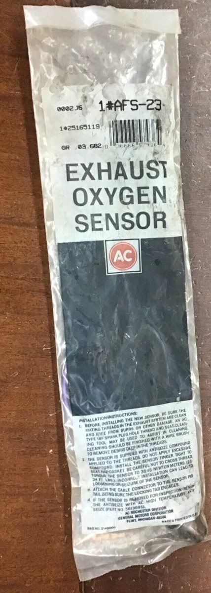 NEW GENUINE GM 25165119 OEM OXYGEN SENSOR FOR 88-93 CADILLAC (SEE