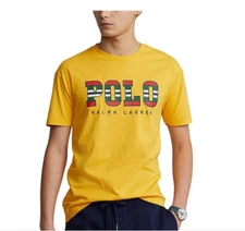 Polo Ralph Lauren Men’s T-Shirt L or 2XL Gold Classic Fit Logo SS Tee