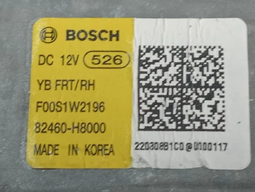 82460H8000 Lève-Vitre Avant Droit. pour KIA RIO (YB) CONCEPT 2022 6823908 - Zdjęcie 4 z 9