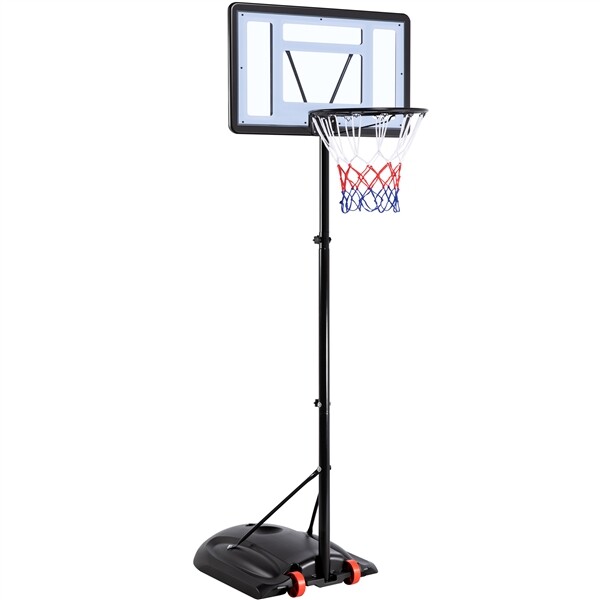 Basketball Hoop Stand Height Adjustable Basketball Net Set for Indoors/Outdoors
