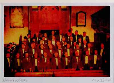 640079 Powys Male Voice Choir The Tabernacle Machynlleth Powys Limited Edition