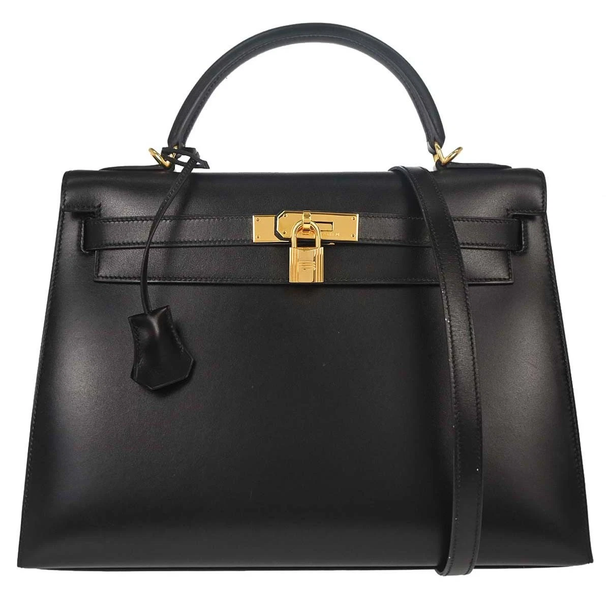 HERMÈS Kelly Box Leather Exterior Bags & Handbags for Women for