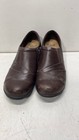 Clarks Women Comfort Shoes 26113603 Brown Leather Slip On 9 — photo 2