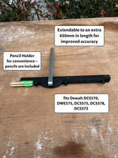 Circular Saw Guide Rip Fence Extender for Dewalt DCS570, DWE575, DCS575, DCS578