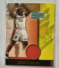 2002 Fleer Authentix WNBA Jennifer Gillom Jersey Mercury