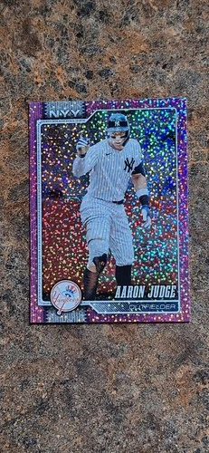 2026 Topps Series 1 Aaron Judge #1 Pink Confetti SP - NY Yankees.