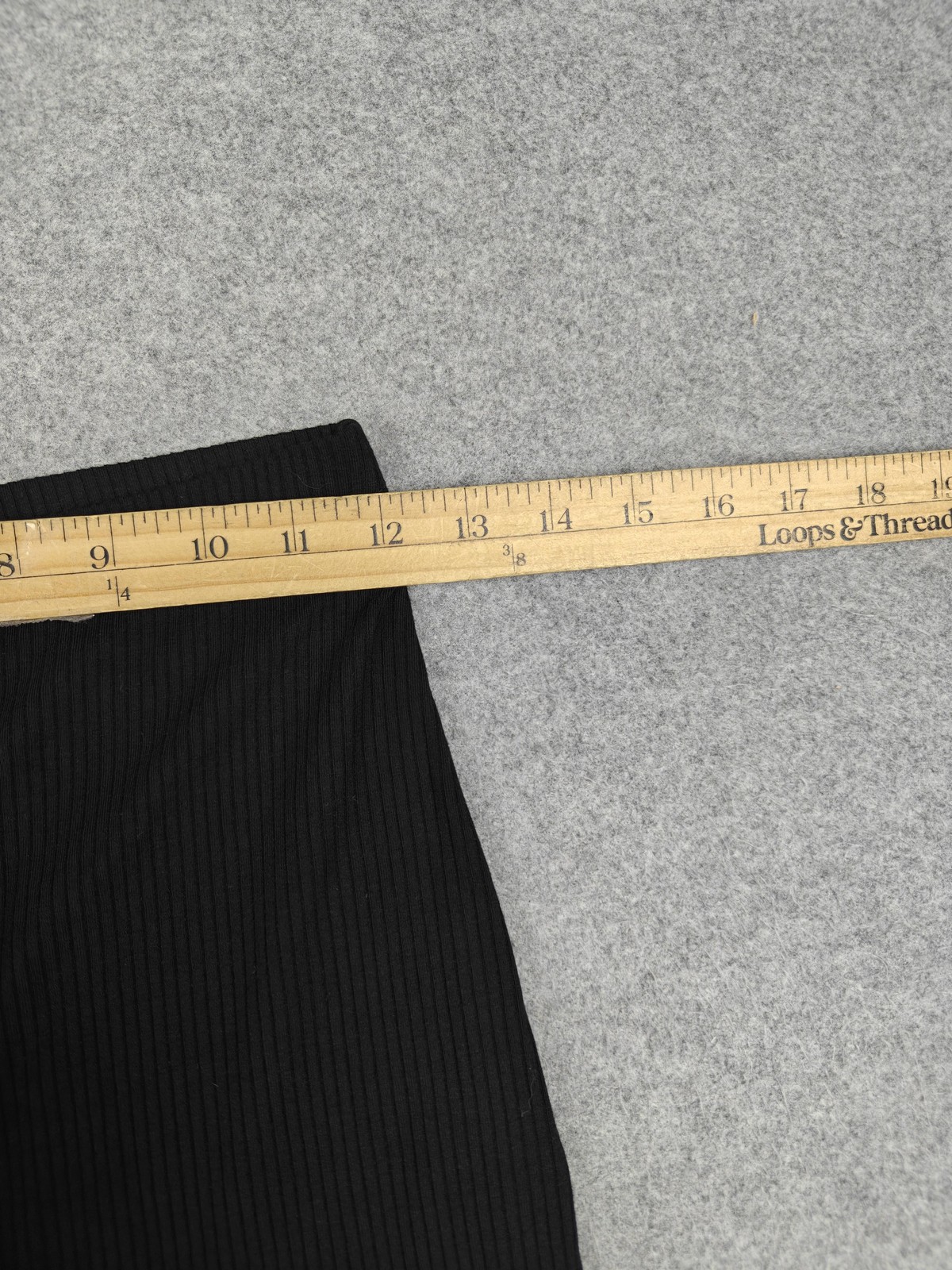 Reformation Skirt Womens XS Black Long Ribbed Pencil Slit Stretch Lyocell image 5
