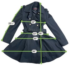 Flare Trench Coat for sale | eBay